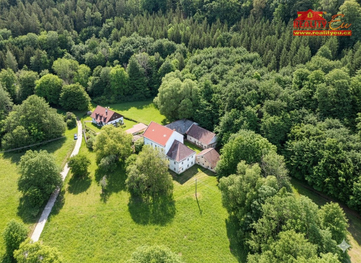 Prodej bývalého vodního mlýnu v Malé Bukovině