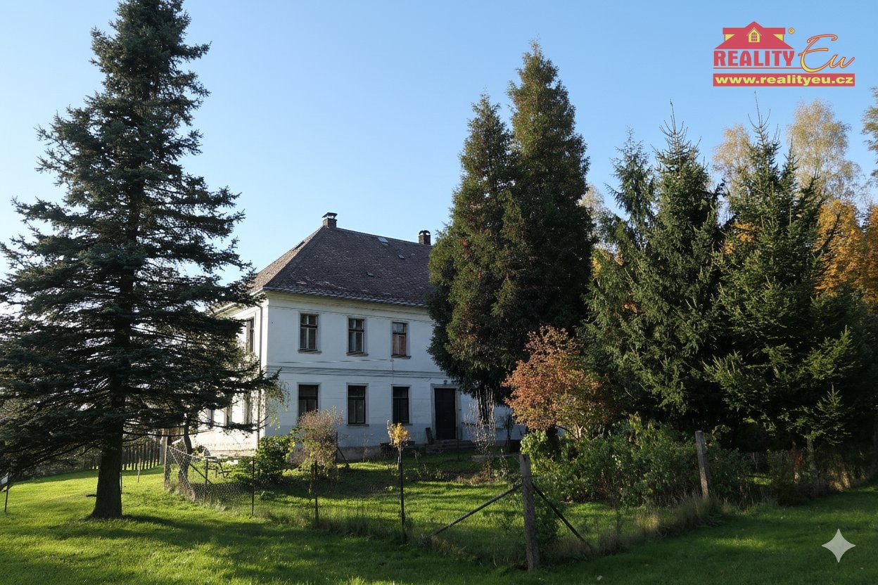 Prodej venkovského stavení se zahradou v Olešnici v Orlických horách