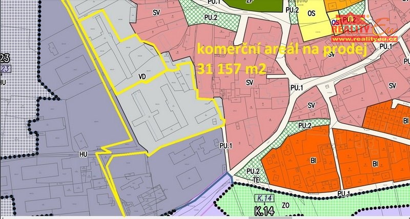 Prodej strategického komerčního areálu u dálnice D35