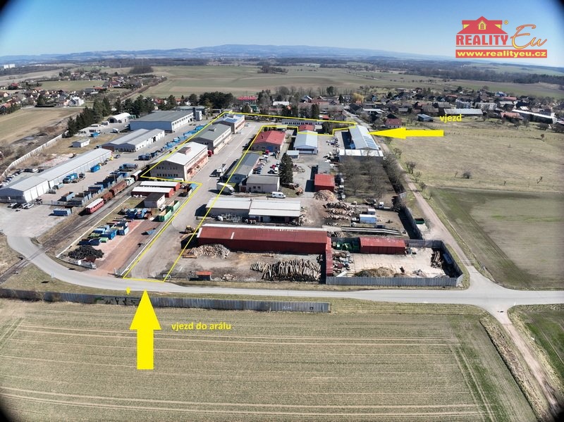 Prodej výrobně skladovacího areálu v Rychnovku