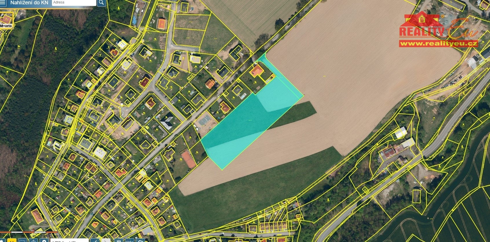 Prodej exkluzivních pozemků k výstavbě RD v Ledči nad Sázavou, Hradní ul.