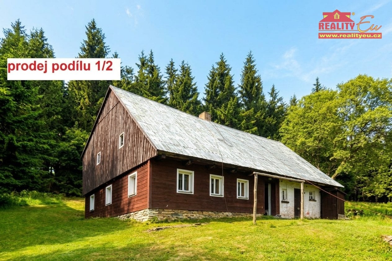 Prodej podílu 1/2 krkonošské chalupy v Horním Maršově - Horní Lysečiny